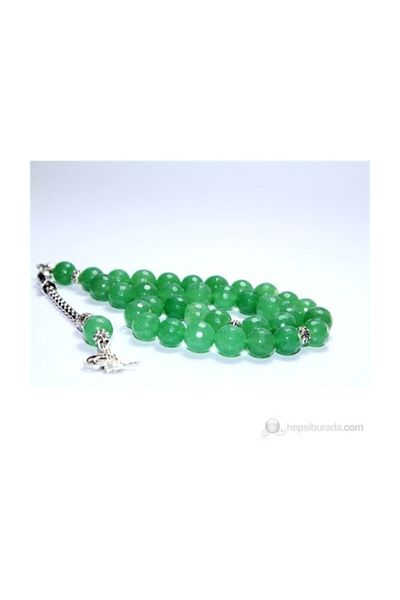 RD EKOAVM Aventurine Stone Rosary 10 Mm Facet Cut