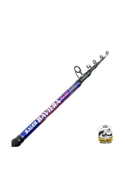 BAUER Baviera Teleskopik 390 Cm Surf Olta Kamışı 100-200gr Atarlı