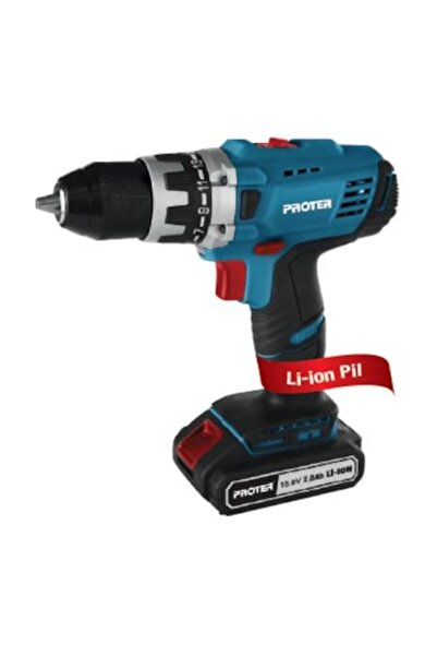 Proter 2.0 - 2.4 Ah Pst 418 Sl Akülü Vidalama Matkap Çift Akü 18 Volt 2 Darbeli 2 Yıl