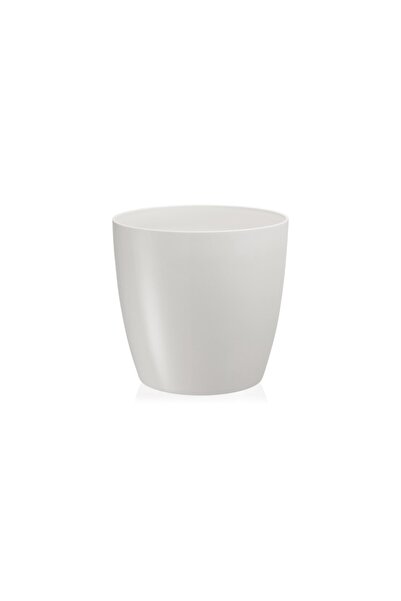 ERSOY HOME Yakut Saksı, Lüks Yakut Saksı , 39 Cm, 33 Lt Beyaz Saksı