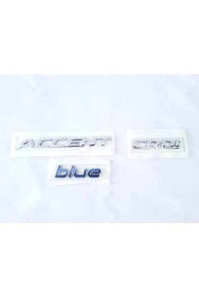 Genel Markalar Hyundai Accent Blue- Accent +Blue + Crdi Yazı Logo (469680221)