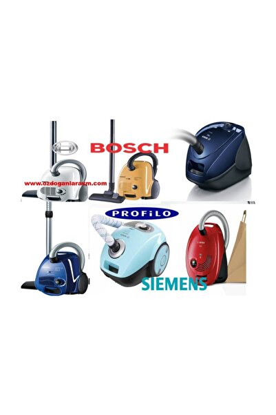 Profilo Bosch Siemens Elektrikli Süpürge 20 Ad Toz Torbası Bez Ku