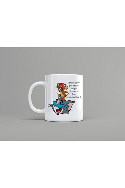 VizyonHediye Tom And Jerry Love Cup