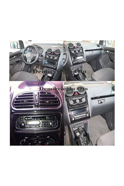 DIGERUI 10 Piece Piano Black Torpedo Coating between Peugeot Boxer 2003/2007