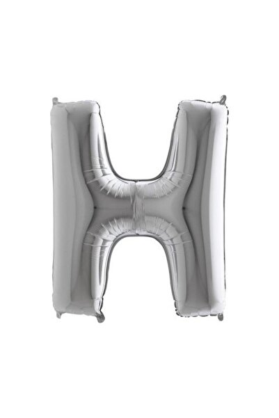 Partioutlet بالون حروف من رقائق الفضة
