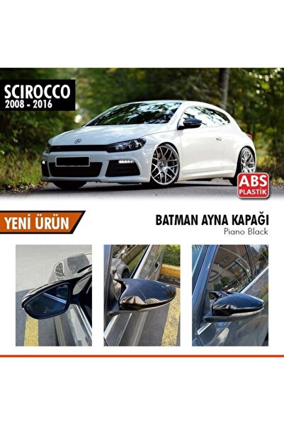 Genel Markalar Volkswagen Scirocco Mk3 Batman Yarasa Ayna Kapağı Piano Black ...
