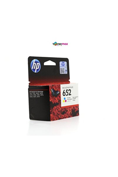 HP 652 F6v24a Renkli Orjinal Kartuş / Ink Advantage 3835 Renkli Kartuş