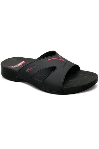 Ceyo Anatomical Women's Black Slippers 3400-2-black-k