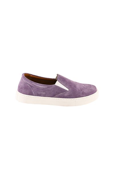 Moosefield Pantofi de damă din piele naturală liliac
