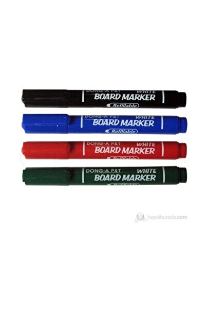 Dong-A Beyaz Tahta Kalemi Yuvarlak Uc (doldurulabilir) 12'li Kutu