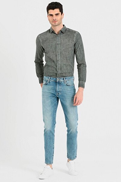 Loft Μπλε ανδρικό παντελόνι Loft - Lf2010985