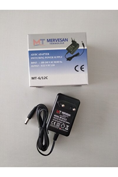 Mervesan Akü Şarj Cihazı 6\12 V Dc 1.0a 1 Adet