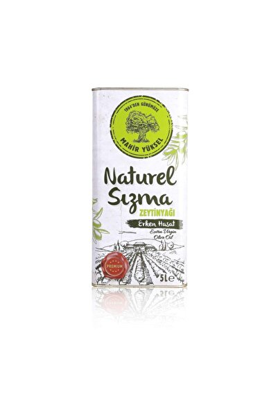 Mahir Yüksel Yükseloğulları Naturel Sızma Zeytinyağı 5 Lt
