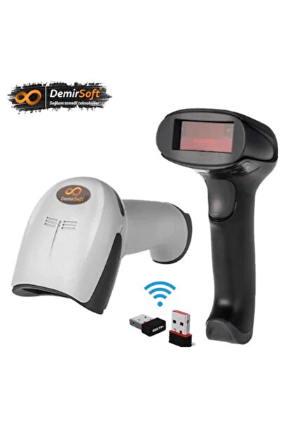 DemirSoft Kablosuz Barkod Okuyucu Usb