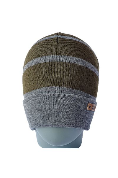 Coverzone Pirate & Parrot Beanie Pa18-19005 Cat Fish Green-grey