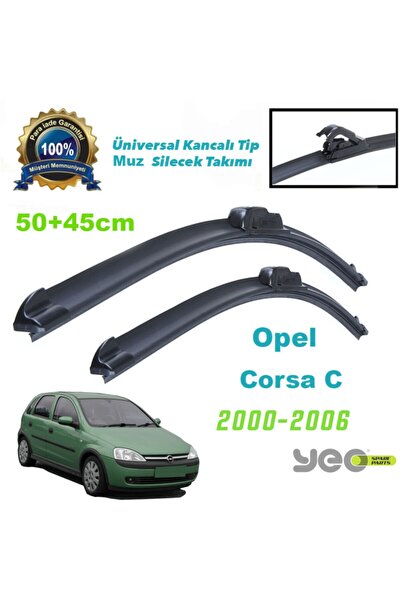YEO Opel Corsa C Aeroflex Muz Silecek Takımı