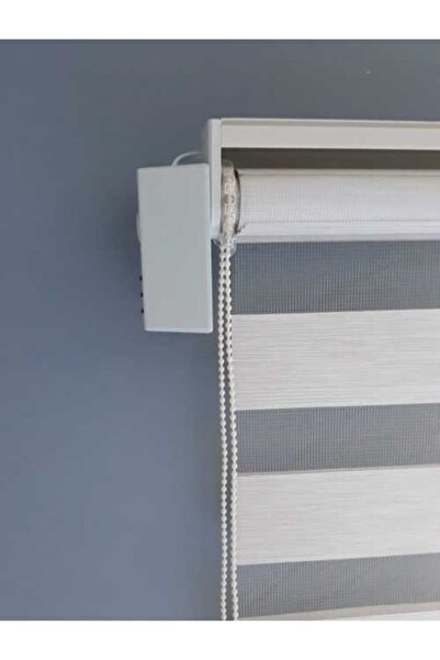 Rovline Motorlu Akıllı  Zaman Ayarlı Sesle Kontrol Edilebilir Zebra Perde