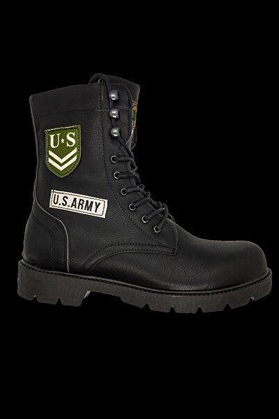 Riccon Erkek Siyah Bot RCN538