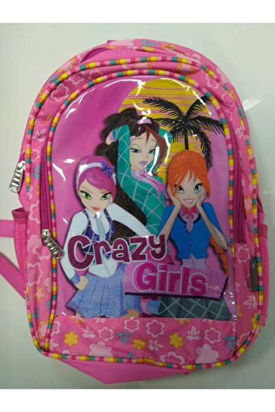 Crazy Geantă roz pentru grădiniță pentru fete