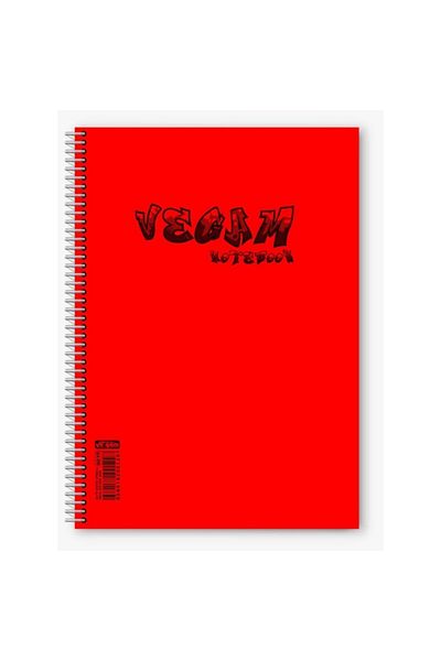 ÜLKEM DAĞITIM Vegam A4 72 ورقة غطاء مربع من البولي بروبيلين سلكي 2 قطعة