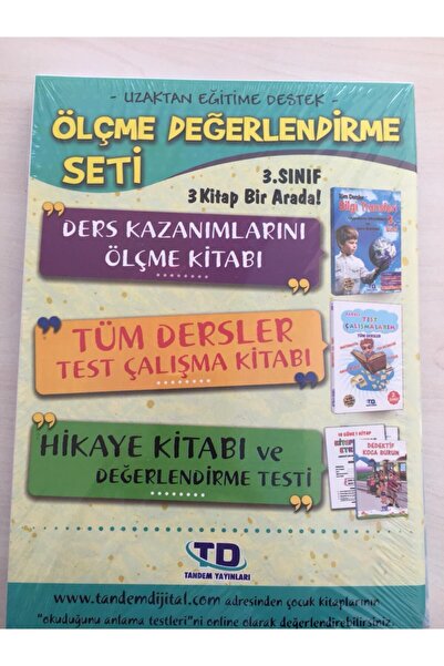 Tandem Yayınları Ölçme Değerlendirme Seti 3. Sınıf