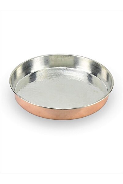 Sonay Bakırcılık Bakır Fırın Tepsi (Bakır Kıyılı) 30 Cm