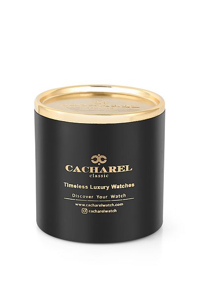 cacharel classic ساعة يد رجالية