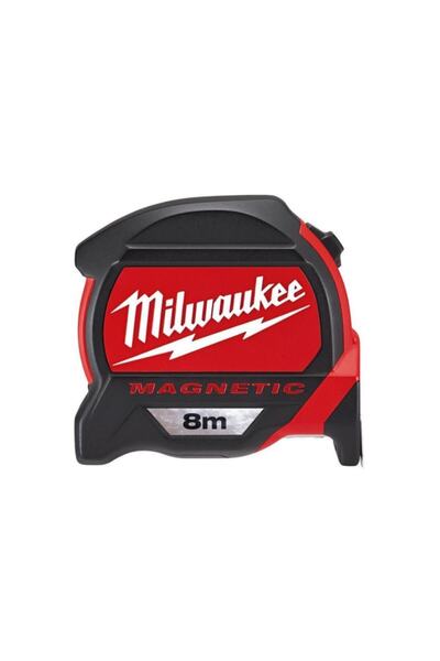 Genel Markalar T48227308 Ağır Hizmet Tipi Birinci Sınıf Manyetik Şerit Metre 8m