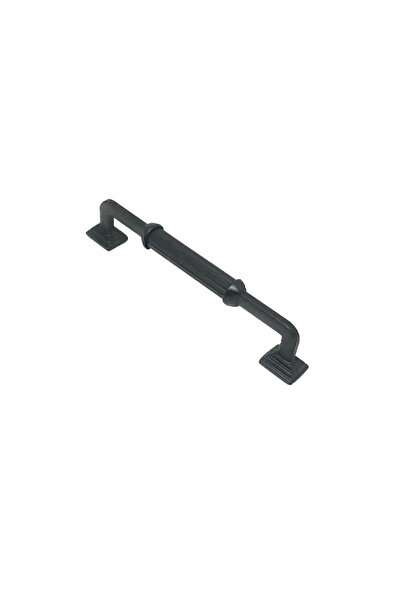 Lina Kumru Boy Kulp Kare Ayak Siyah 128 Mm Dolap Vestiyer Çekmece