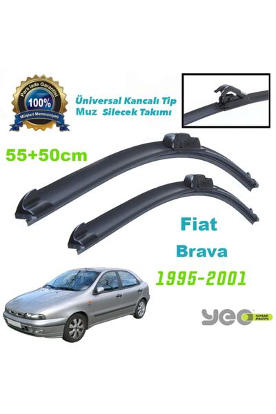 YEO Fiat Brava Aeroflex Muz Silecek Takımı 1995-2001