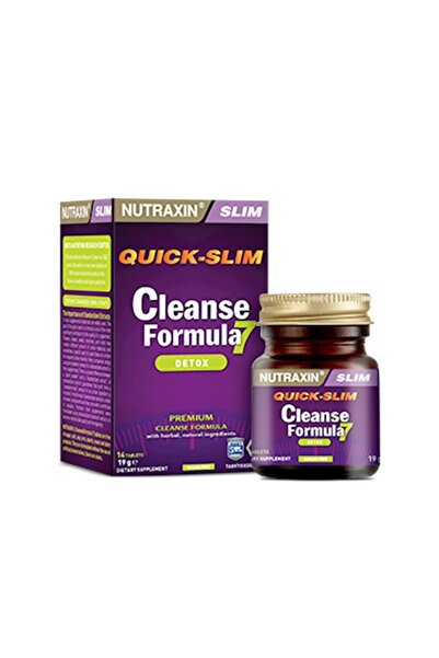 Nutraxin Slim Cleanse Formula 7 Detox 19 G 14 Tablet