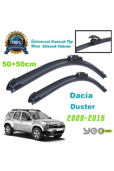 YEO Dacia Duster Aeroflex Muz Silecek Takımı 2009-2015