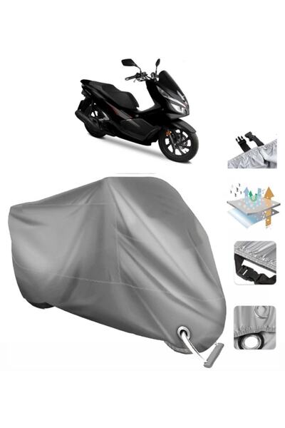 CoverPlus Honda Pcx Vınleks Motor Brandası Arka Çanta Uyumlu Lüks Kalite