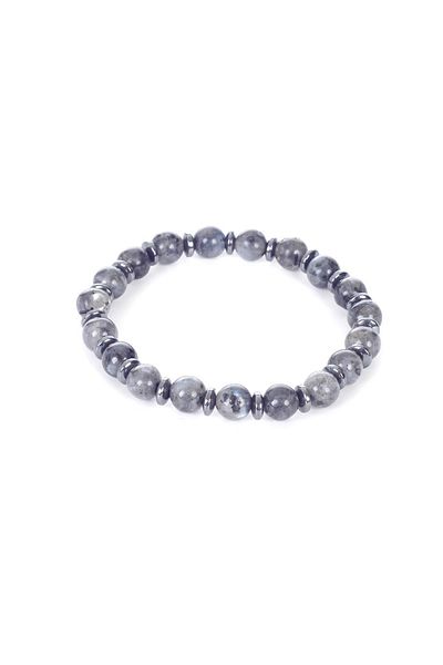 LABALABA MEN'S AGATE NATURAL STONE BRACELET