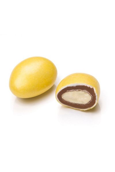 Şekerci Caferzade 500 Gr Yellow Colored Chocolate Covered Almond Candy