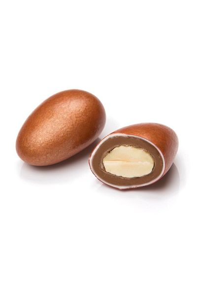 Şekerci Caferzade 500 Gr Bronze Colored Chocolate Almond Candy