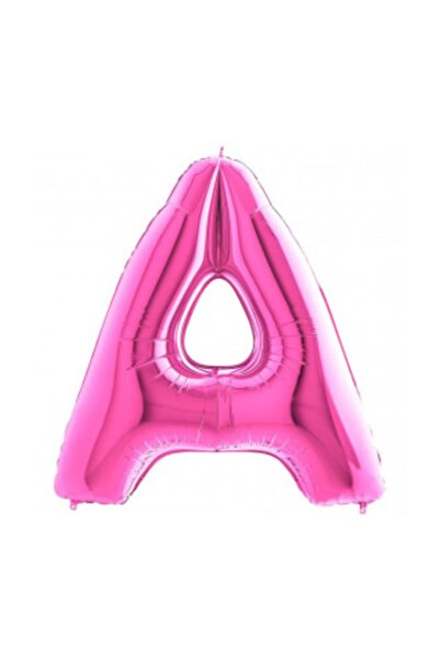 Grabo Balloons A - Letter Foil Balloon Pink (100 cm)