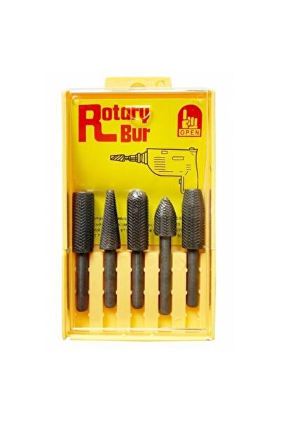 Genel Markalar Ctn Paltava Rotary 5'li Döner Törpü Ince Dişli Ahşap Oyma