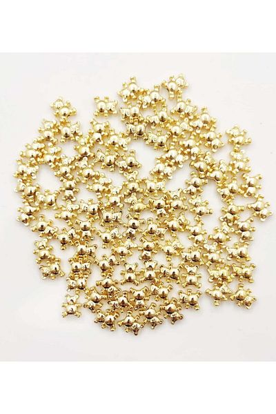 yiğit aksesuar 50 Pcs Bracelet Necklace & Anklet Spacer - Teddy Bear Figure Supplies
