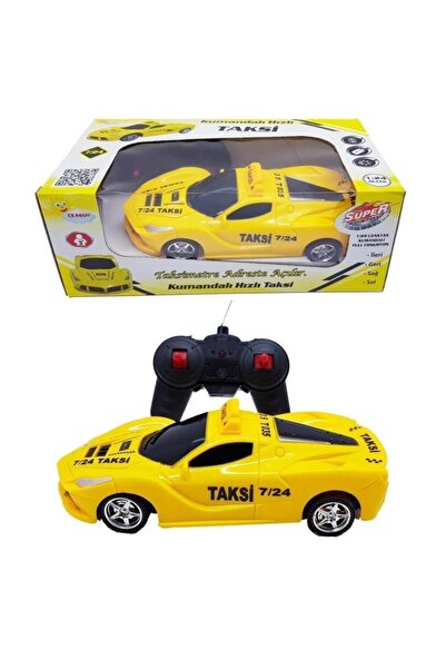 Duman Oyuncak Duman Uzaktan Kumandalı Panter Taksı Araba 02022 (dmn2022t)