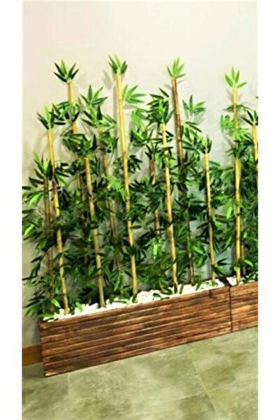 YEŞİLADA Farklı Boylarda Yapay Bambu Ağacı Karışık Boy Bambu Çubukları Ahşap ...
