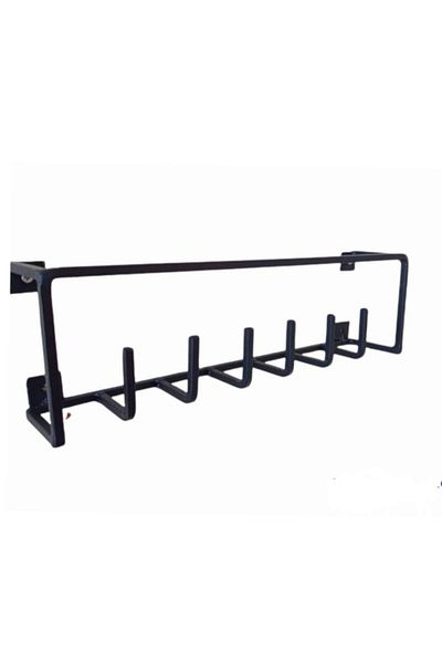Wess Dizayn Nordic 6-Hook Wall Hanger Snap-On Small Size Wall Shelf Wd254K