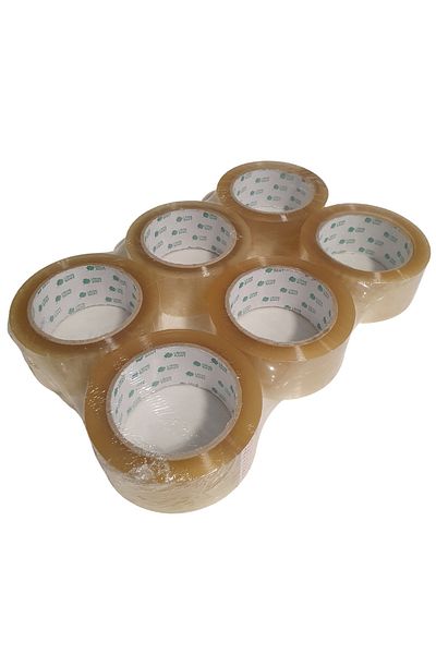 Lidya Bono Acrylic Duct Tape-Transparent (45Mm*100Mt) Pack of 6