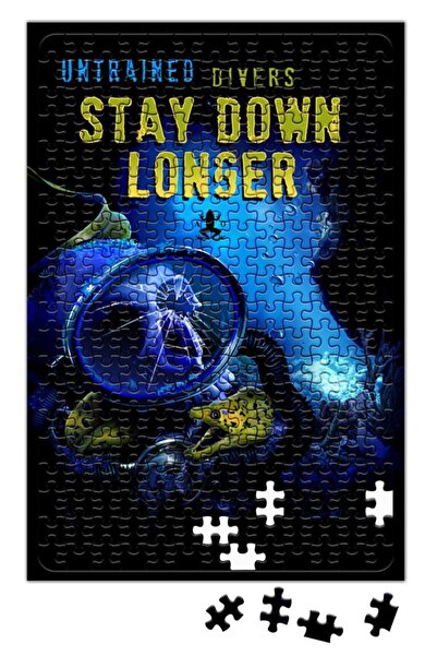 Baskı Dükkanı لغز غواص الغوص 240 قطعة بانوراما