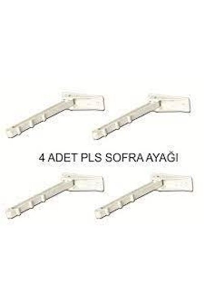 blackwhiskers Plastik Katlanır Sofra Ayağı-sofra Ayak 4 Adet