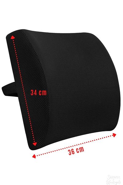 AnkaWood Orthopedic Back Cushion - Chair Pillow, Seat Waist Cushion