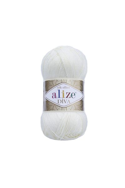 Alize Diva 1055 Sugar White 5 Pieces