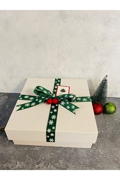 Tinysgift Yılbaşı Büyük Boy Boş Hediye Kutusu 49