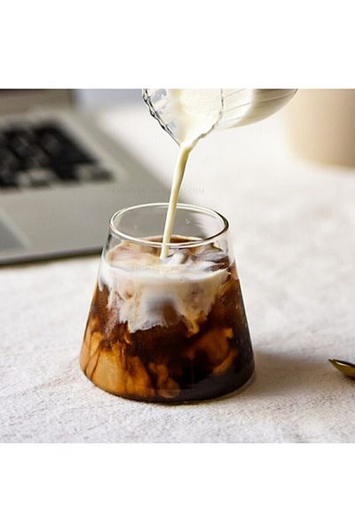 Senin Dükkanın Set of 6 Borosilicate Magnolia Presentation Glasses 300 ml