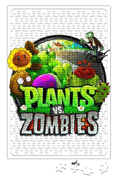 Baskı Dükkanı Plants Ve Zombies Plants Ve Zombies Puzzle 240 Parça Yapboz
